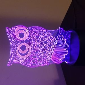 🦉Owl multi-color light 🦉